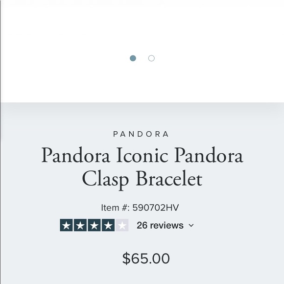 Pandora iconic Pandora Clasp Bracelet - Picture 8 of 9